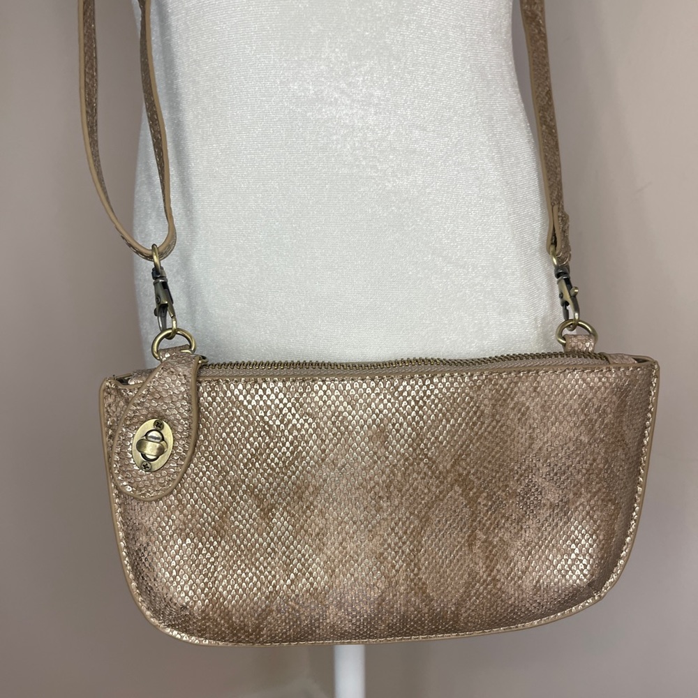 Snakeskin Crossbody Bag